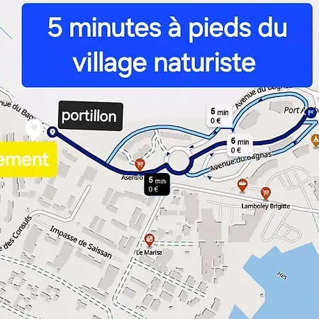 Residence Eureka-Clim-Parking-Wifi-Piscine-Proche Village Natu Appartement Agde